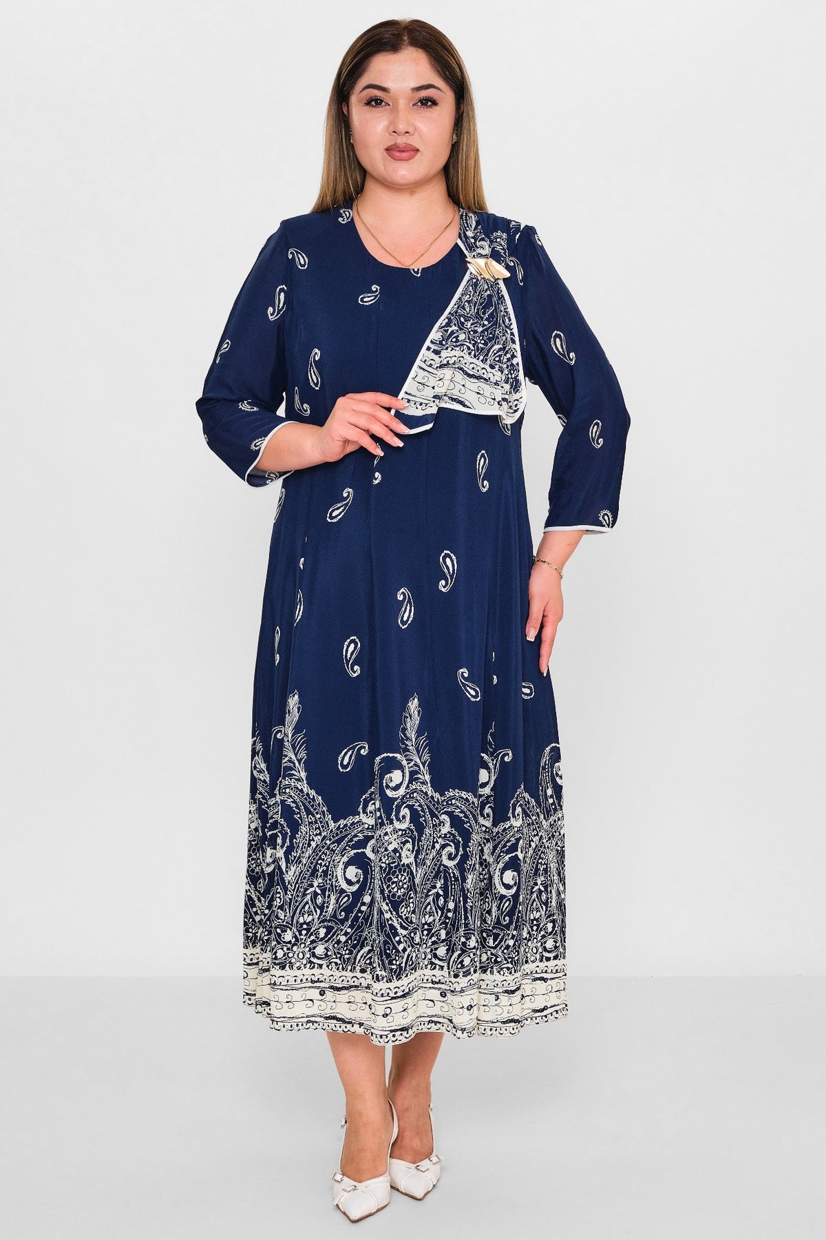 Gumanize - Plus Size Dress (GMZ2026-531-8058) - 8690200131738