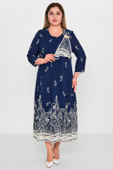 Gumanize - Plus Size Dress (GMZ2026-531-8058) - 8690200131738