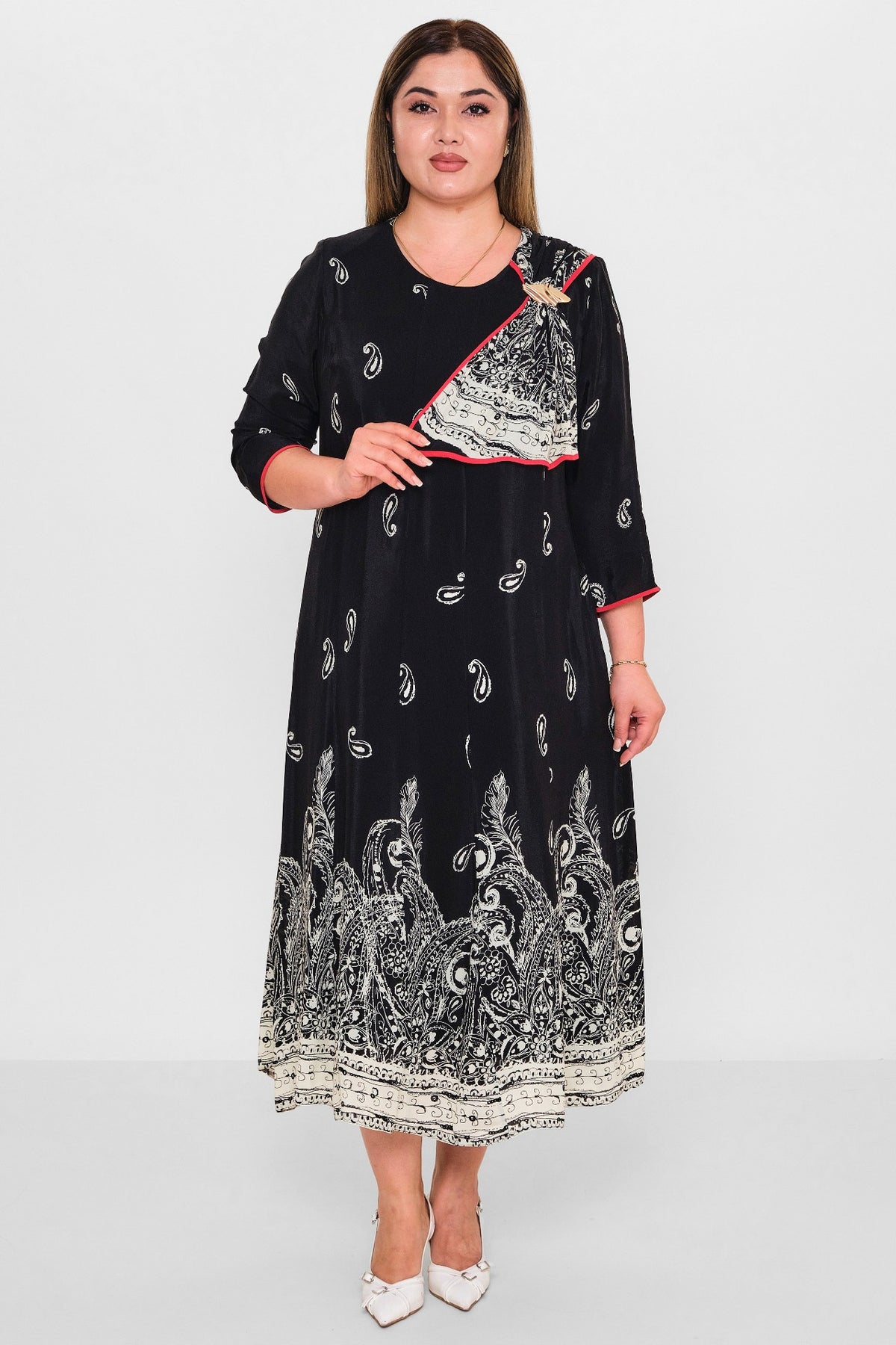 Gumanize - Plus Size Dress (GMZ2026-531-8058) - 8690200131745
