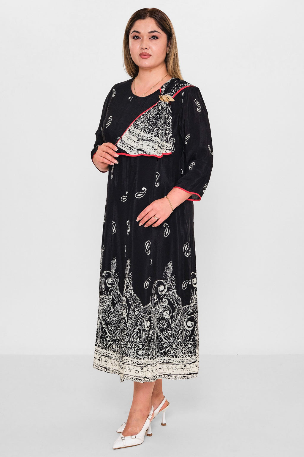 Gumanize - Plus Size Dress (GMZ2026-531-8058) - 8690200131745