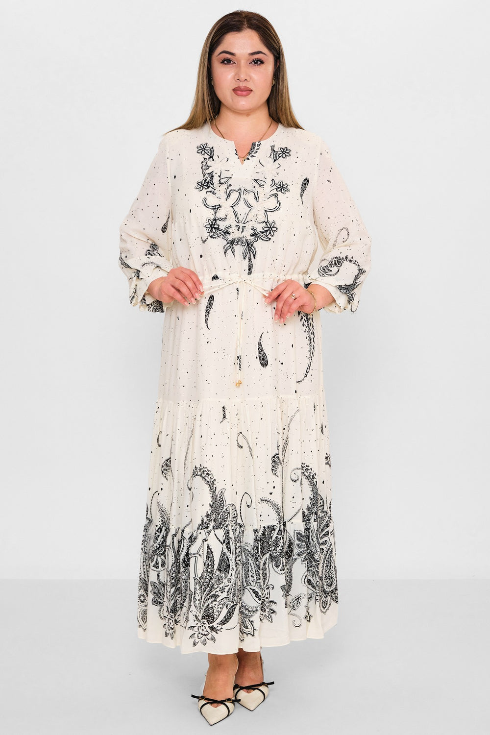 Gumanize - Plus Size Dress (GMZ2026-605-8071) - 8690200131769
