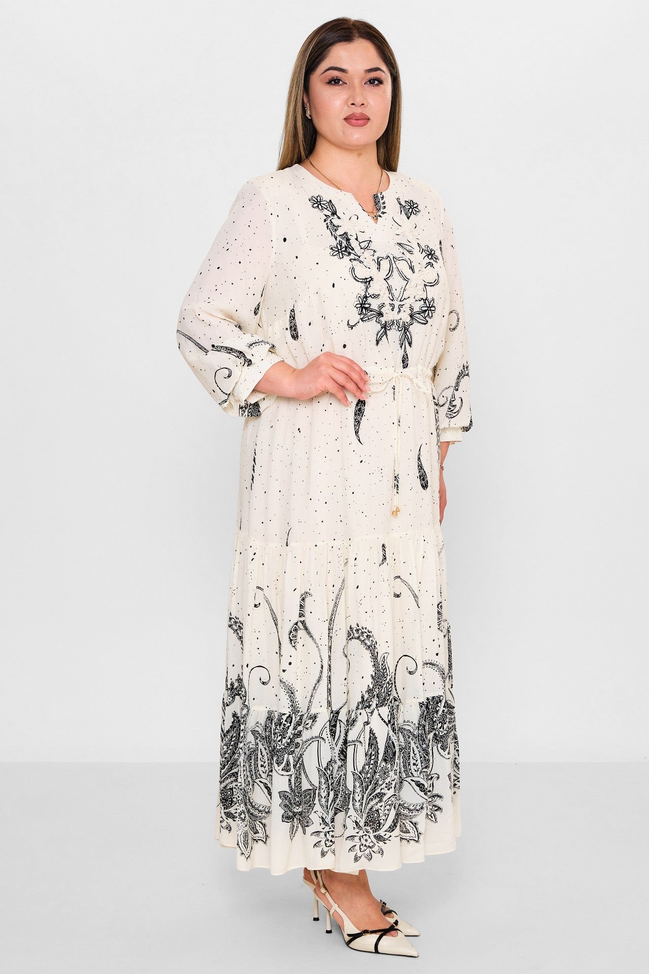 Gumanize - Plus Size Dress (GMZ2026-605-8071) - 8690200131769