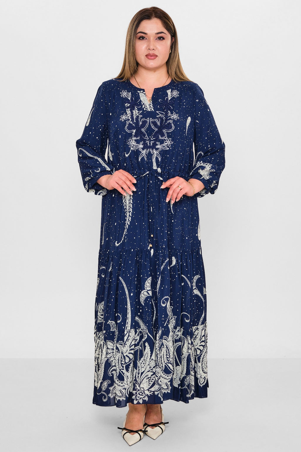 Gumanize - Plus Size Dress (GMZ2026-605-8071) - 8690200131776