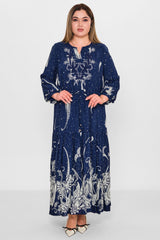 Gumanize - Plus Size Dress (GMZ2026-605-8071) - 8690200131776