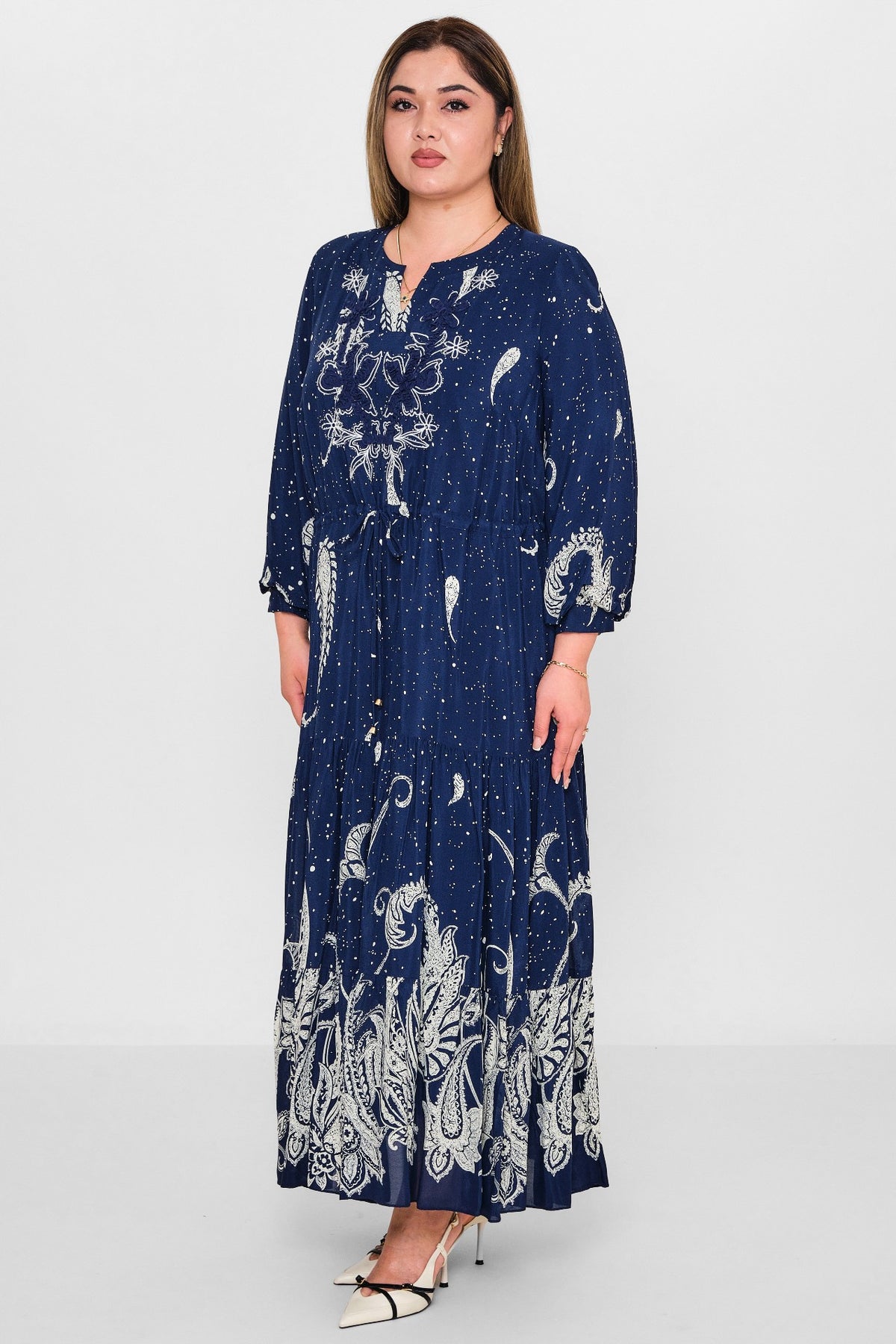 Gumanize - Plus Size Dress (GMZ2026-605-8071) - 8690200131776