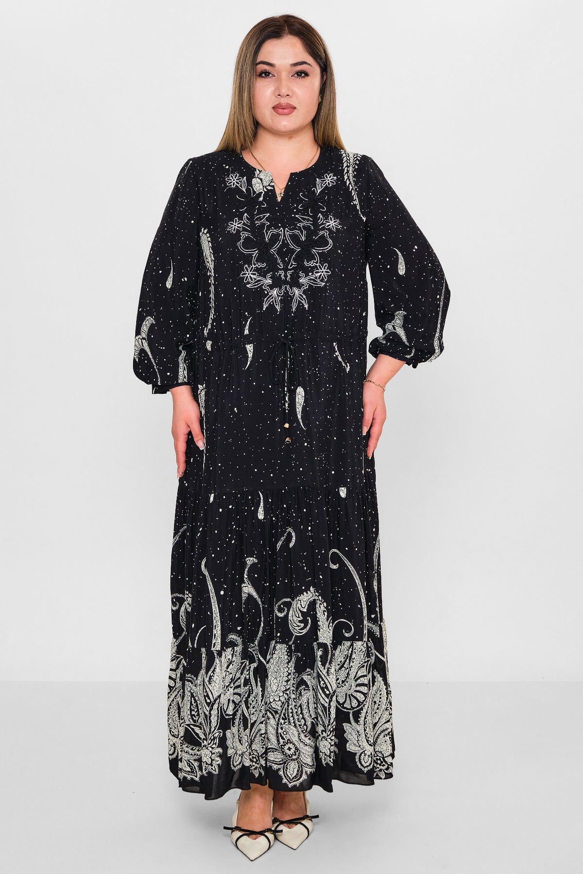 Gumanize - Plus Size Dress (GMZ2026-605-8071) - 8690200131783