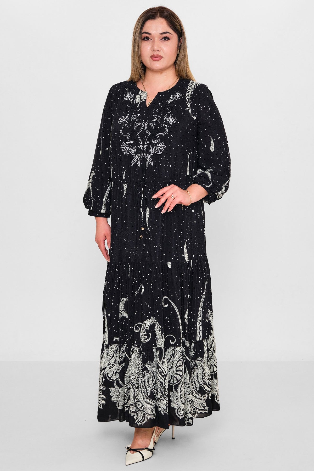 Gumanize - Plus Size Dress (GMZ2026-605-8071) - 8690200131783
