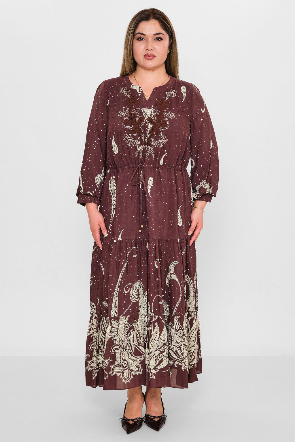 Gumanize - Plus Size Dress (GMZ2026-605-8071) - 8690200131790