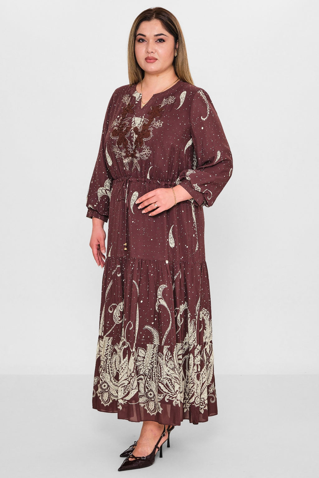 Gumanize - Plus Size Dress (GMZ2026-605-8071) - 8690200131790