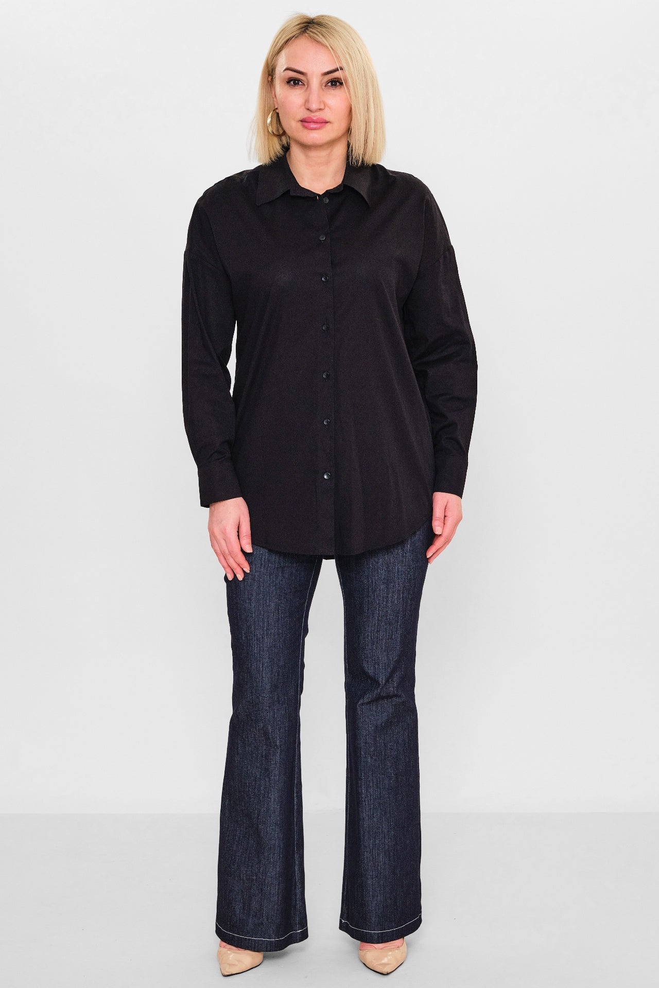 Salkim - Plus Size Shirt (SLK26Y35509) - 8690200131813