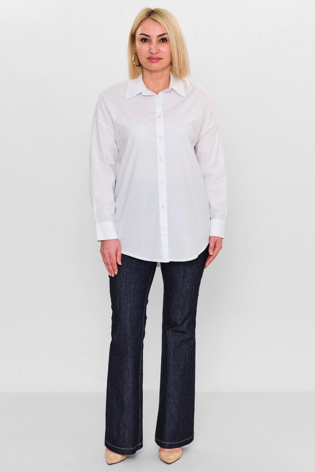 Salkim - Plus Size Shirt (SLK26Y35509) - 8690200131820