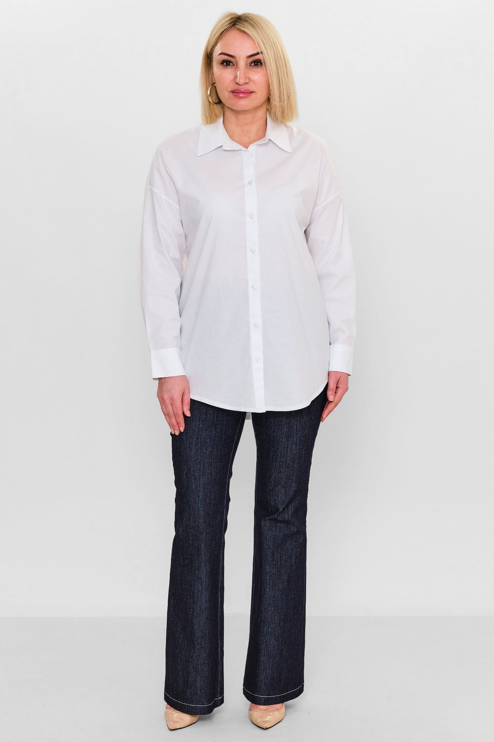 Salkim - Plus Size Shirt (SLK26Y35509) - 8690200131820