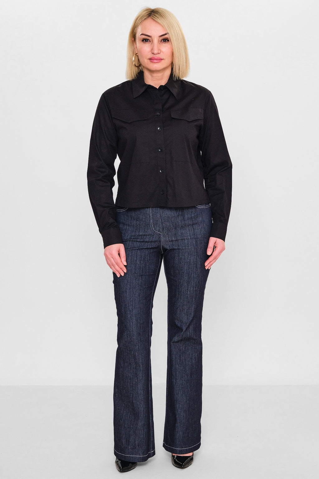 Salkim - Plus Size Shirt (SLK26Y35505) - 8690200131837