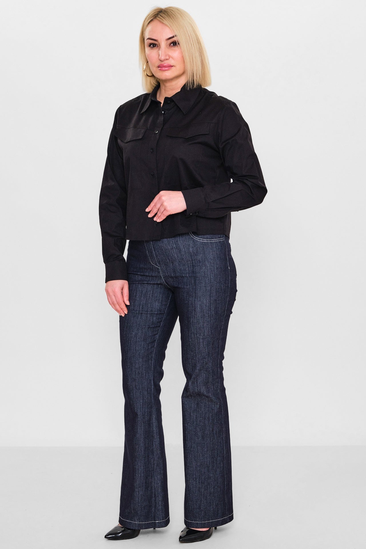 Salkim - Plus Size Shirt (SLK26Y35505) - 8690200131837