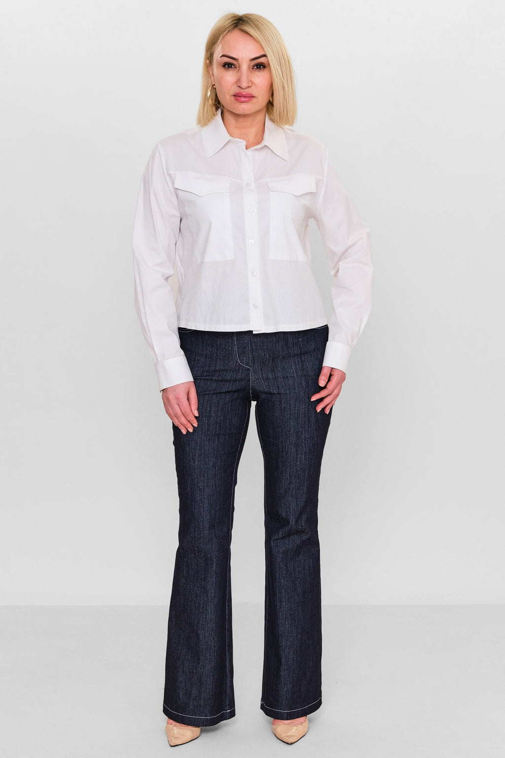 Salkim - Plus Size Shirt (SLK26Y35505) - 8690200131844