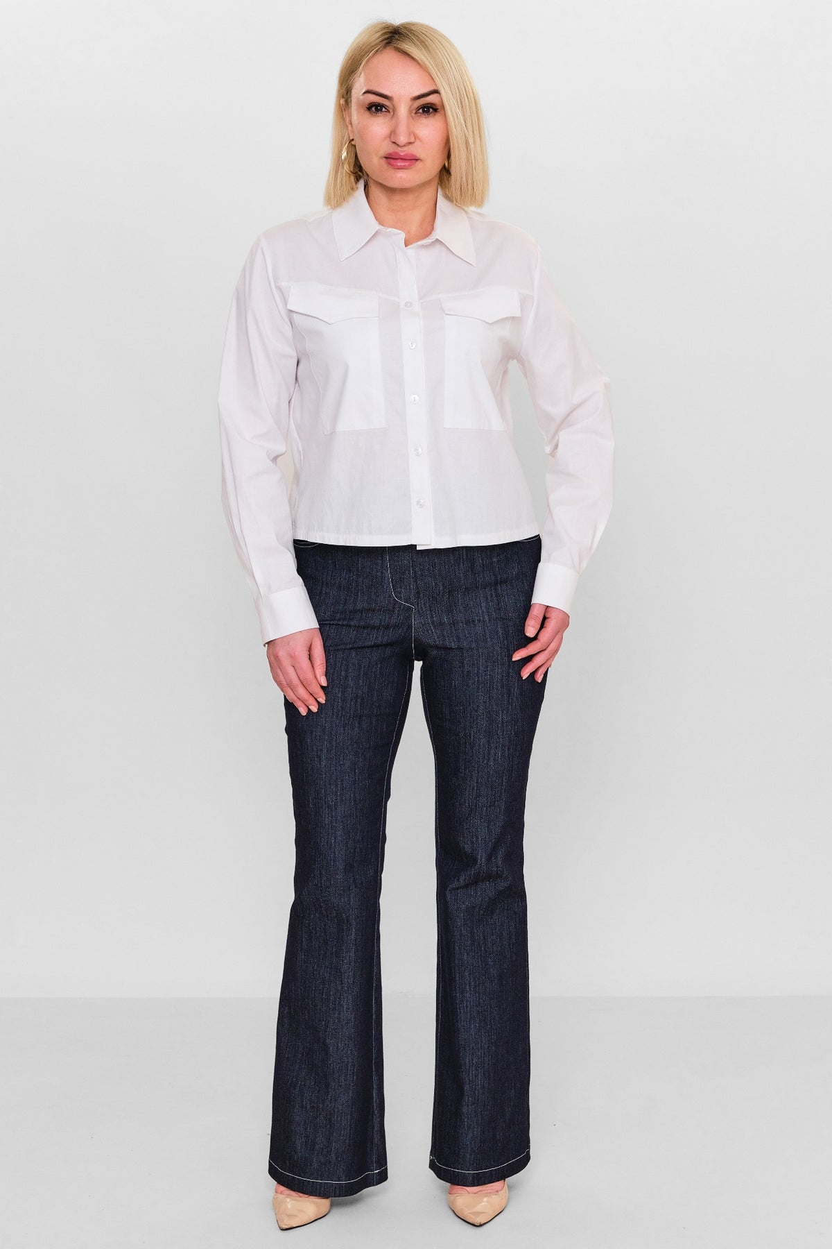 Salkim - Plus Size Shirt (SLK26Y35505) - 8690200131844