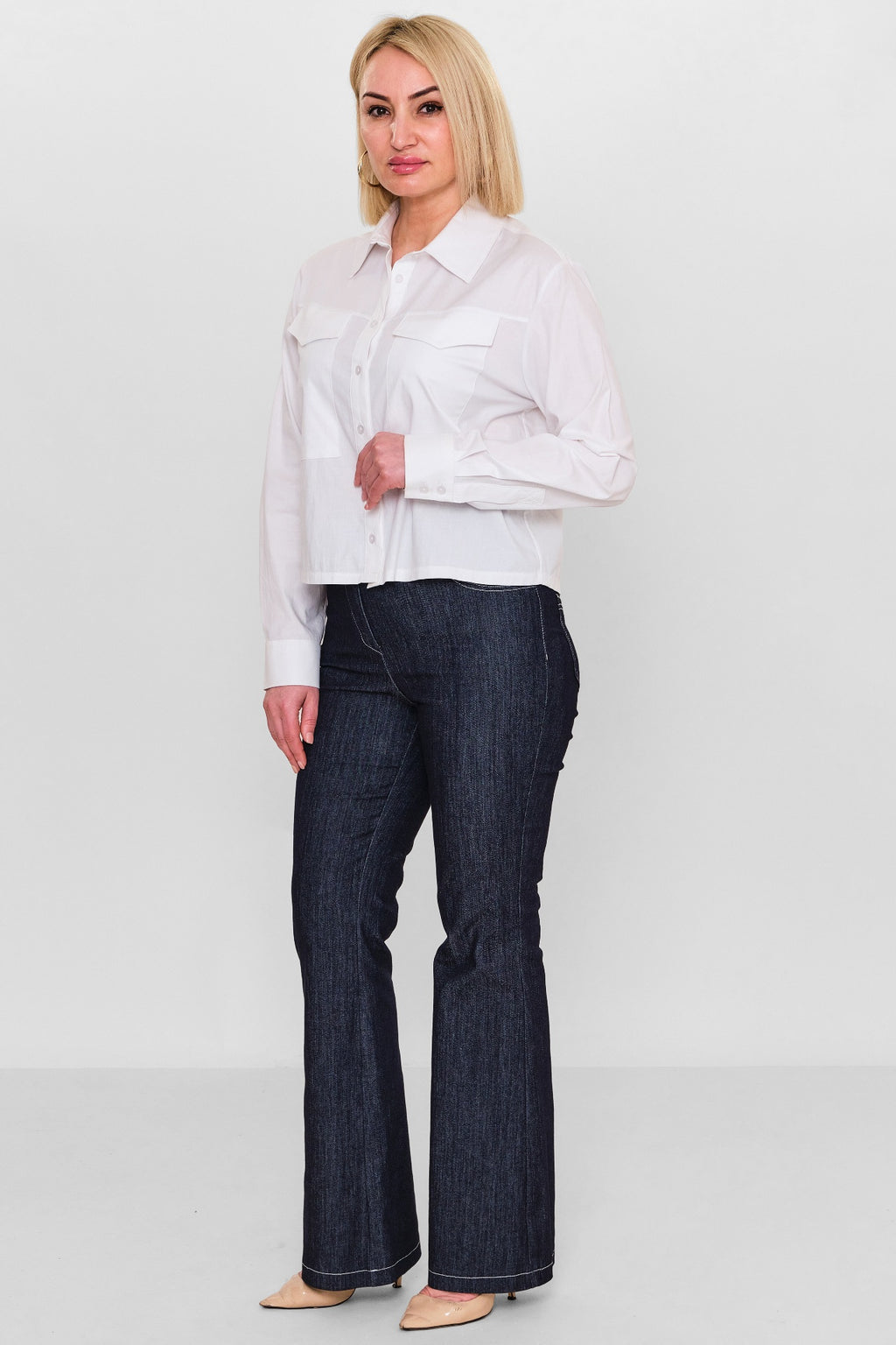 Salkim - Plus Size Shirt (SLK26Y35505) - 8690200131844