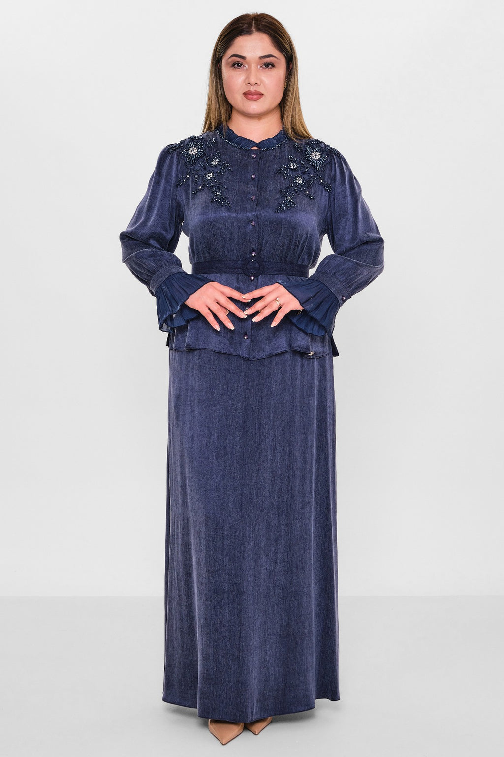 Nupel line - Plus Size Suit (NPL26Y9136B) - 8690200131967