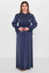 Nupel li̇ne - Plus Size Suit (NPL26Y9136B) - 8690200131967