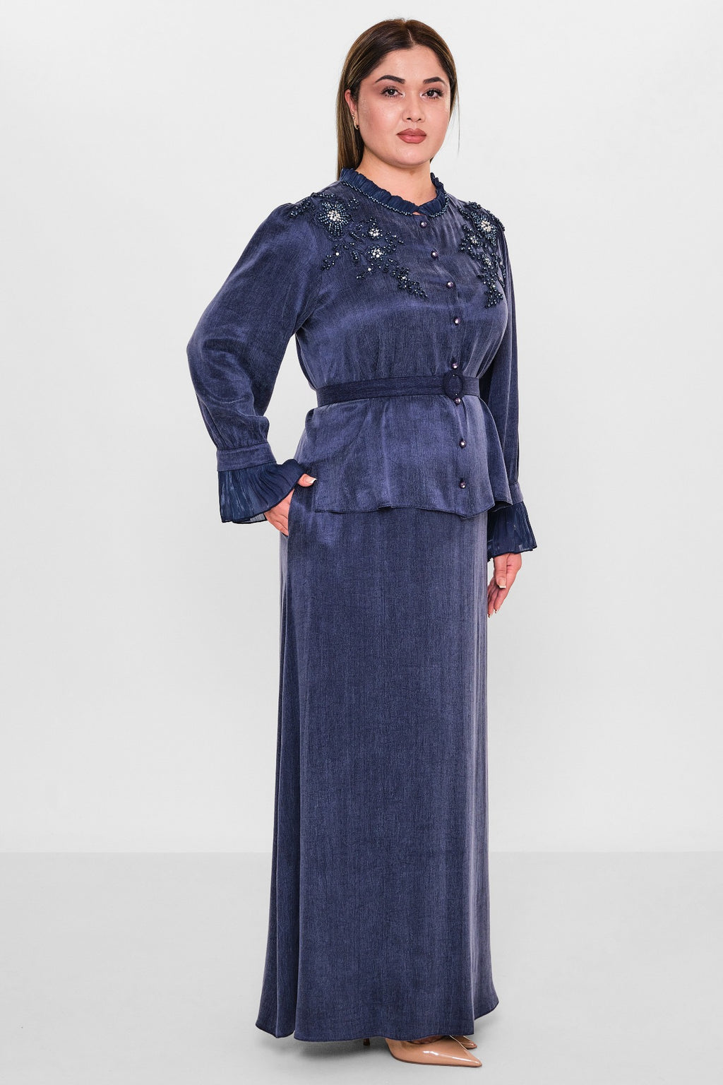 Nupel line - Plus Size Suit (NPL26Y9136B) - 8690200131967