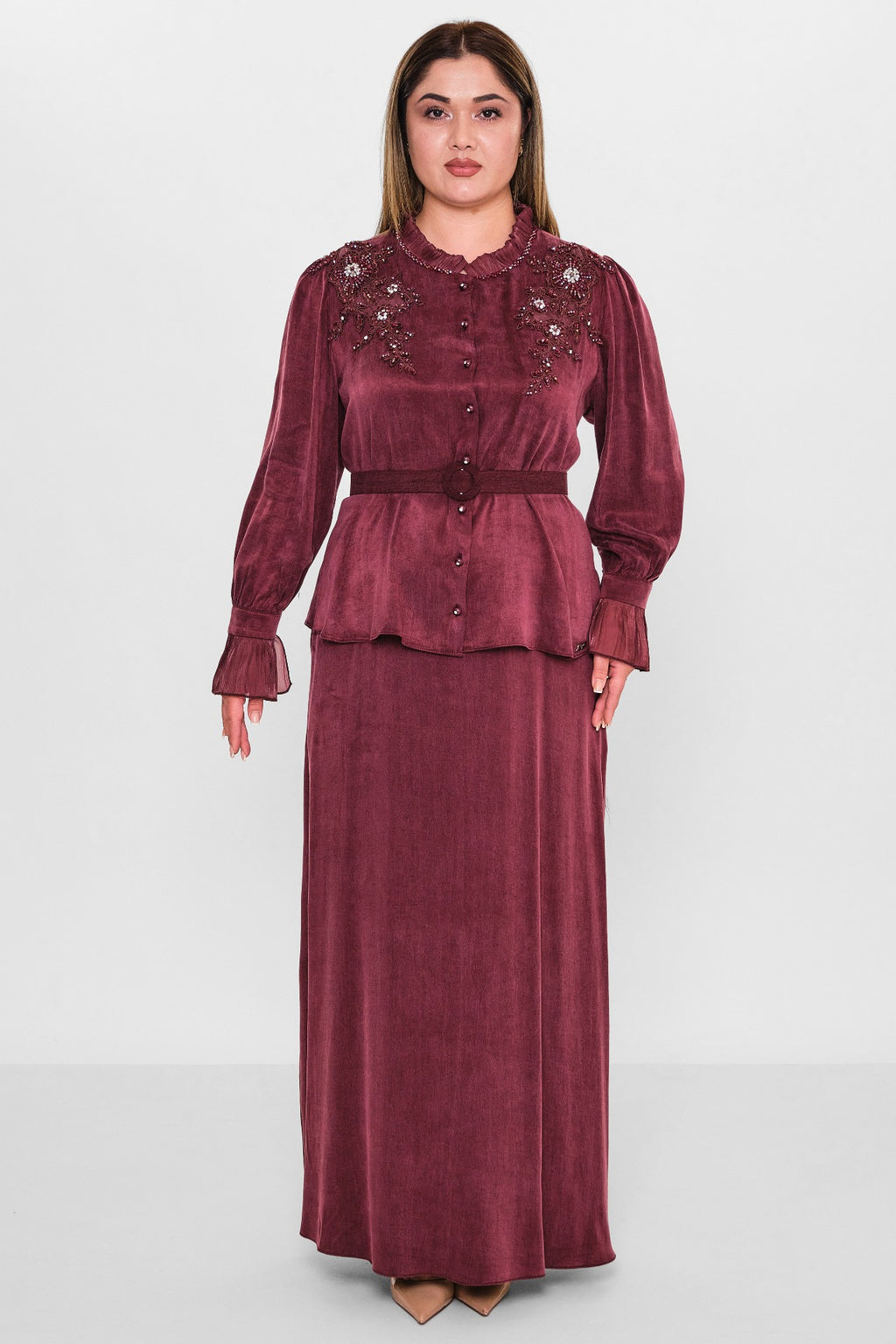 Nupel line - Plus Size Suit (NPL26Y9136B) - 8690200131974