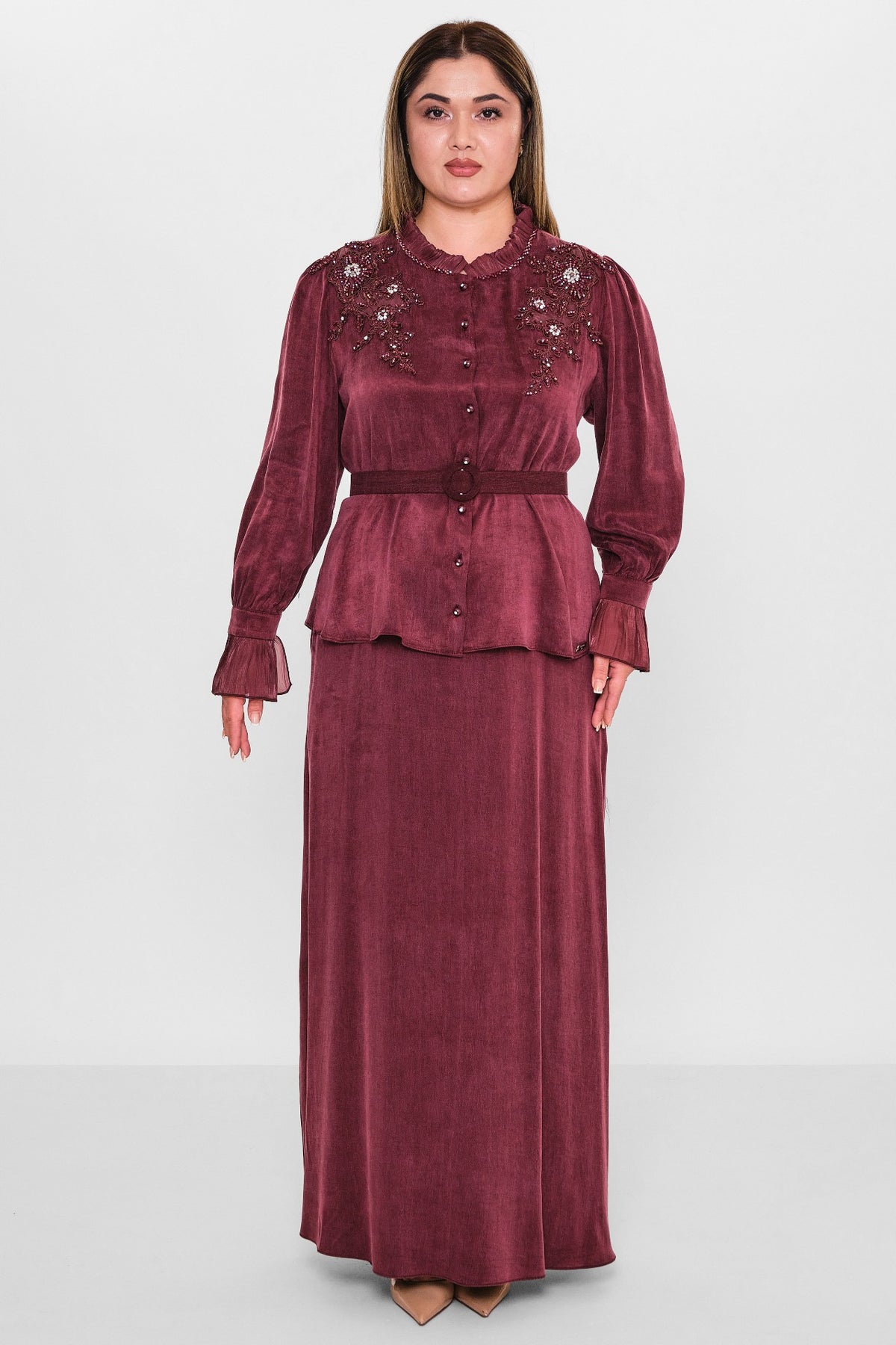 Nupel line - Plus Size Suit (NPL26Y9136B) - 8690200131974