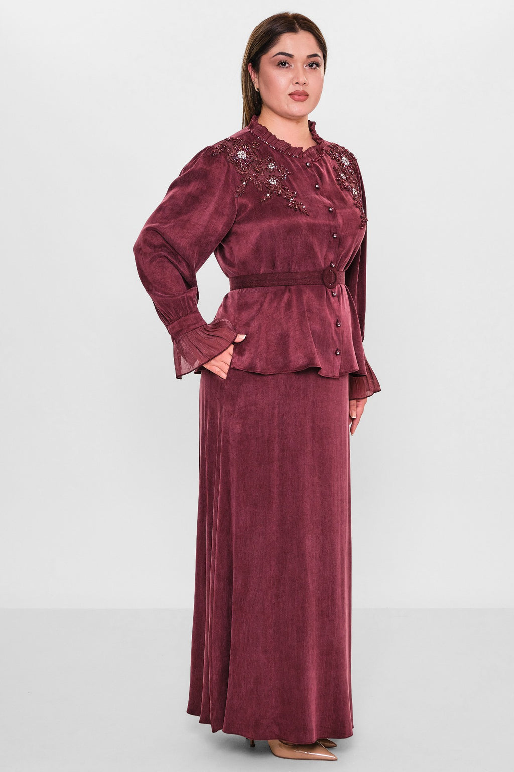 Nupel line - Plus Size Suit (NPL26Y9136B) - 8690200131974