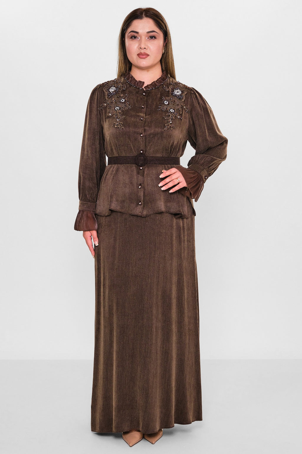 Nupel line - Plus Size Suit (NPL26Y9136B) - 8690200131998