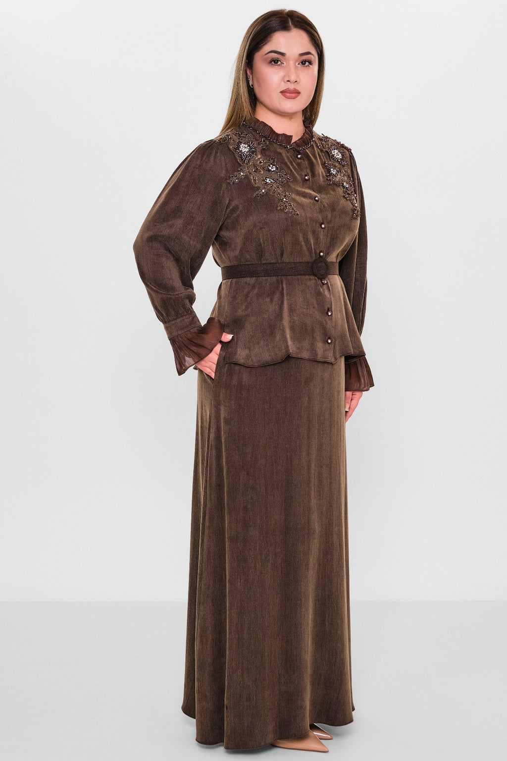 Nupel line - Plus Size Suit (NPL26Y9136B) - 8690200131998