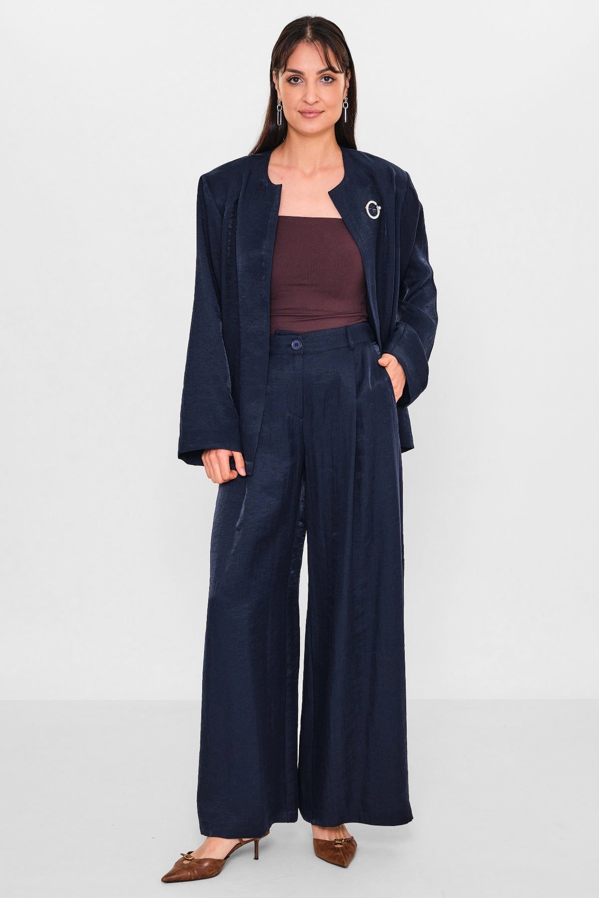 Jarrivee - Plus Size Trousers (JRVSS26J1139) - 8690200132001