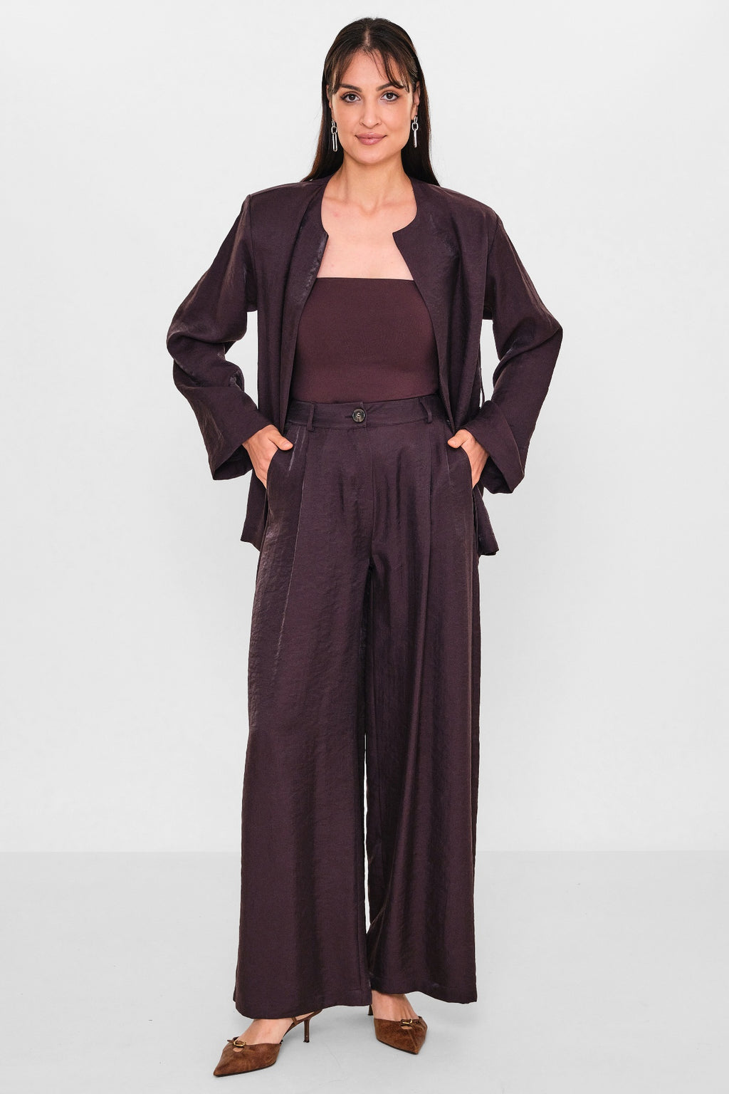 Jarrivee - Plus Size Trousers (JRVSS26J1139) - 8690200132018