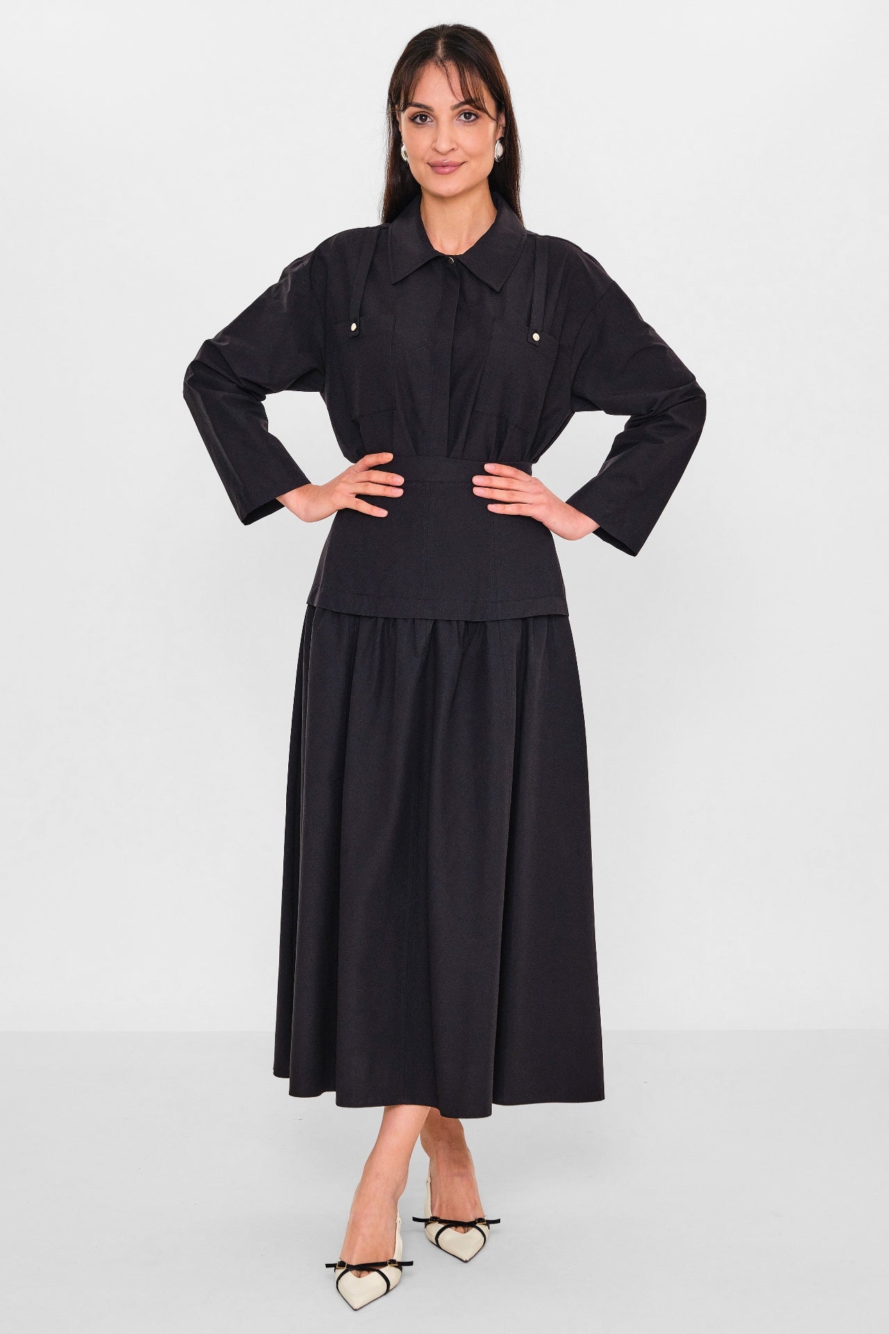Jarrivee - Plus Size Skirt (JRVSS26J3217) - 8690200132049