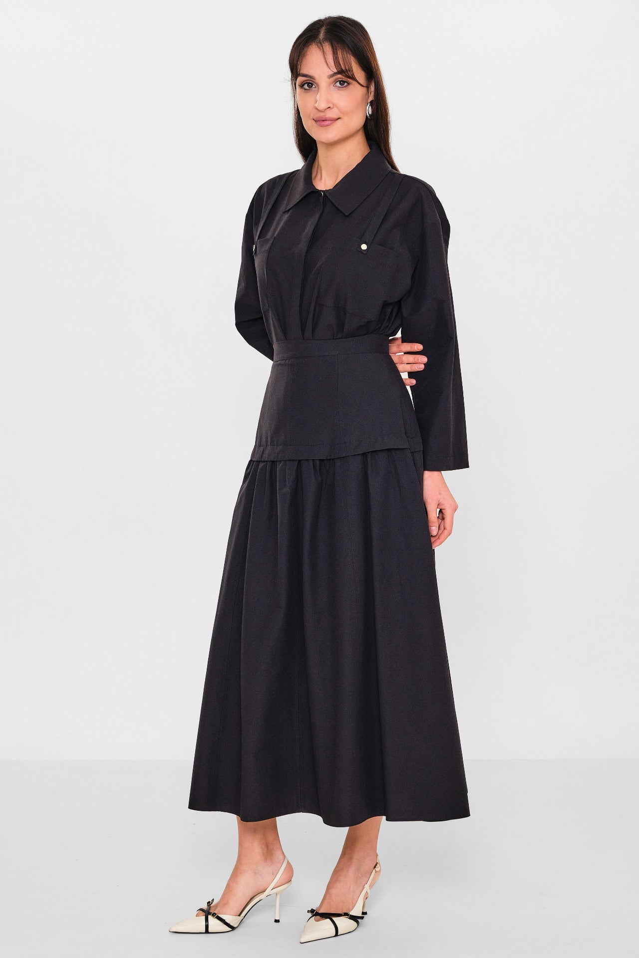 Jarrivee - Plus Size Skirt (JRVSS26J3217) - 8690200132049