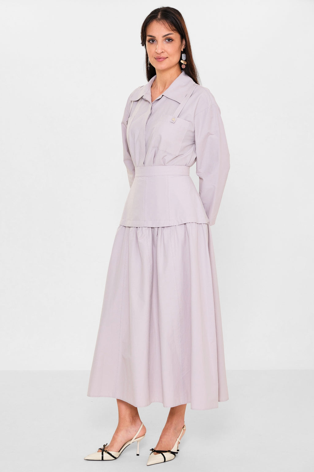 Jarrivee - Plus Size Skirt (JRVSS26J3217) - 8690200132056
