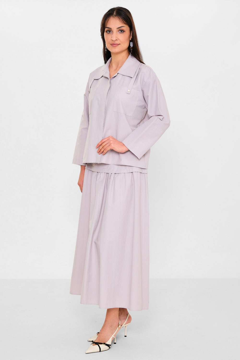 Jarri̇vee - Plus Size Shirt (JRVSS26J4239) - 8690200132070