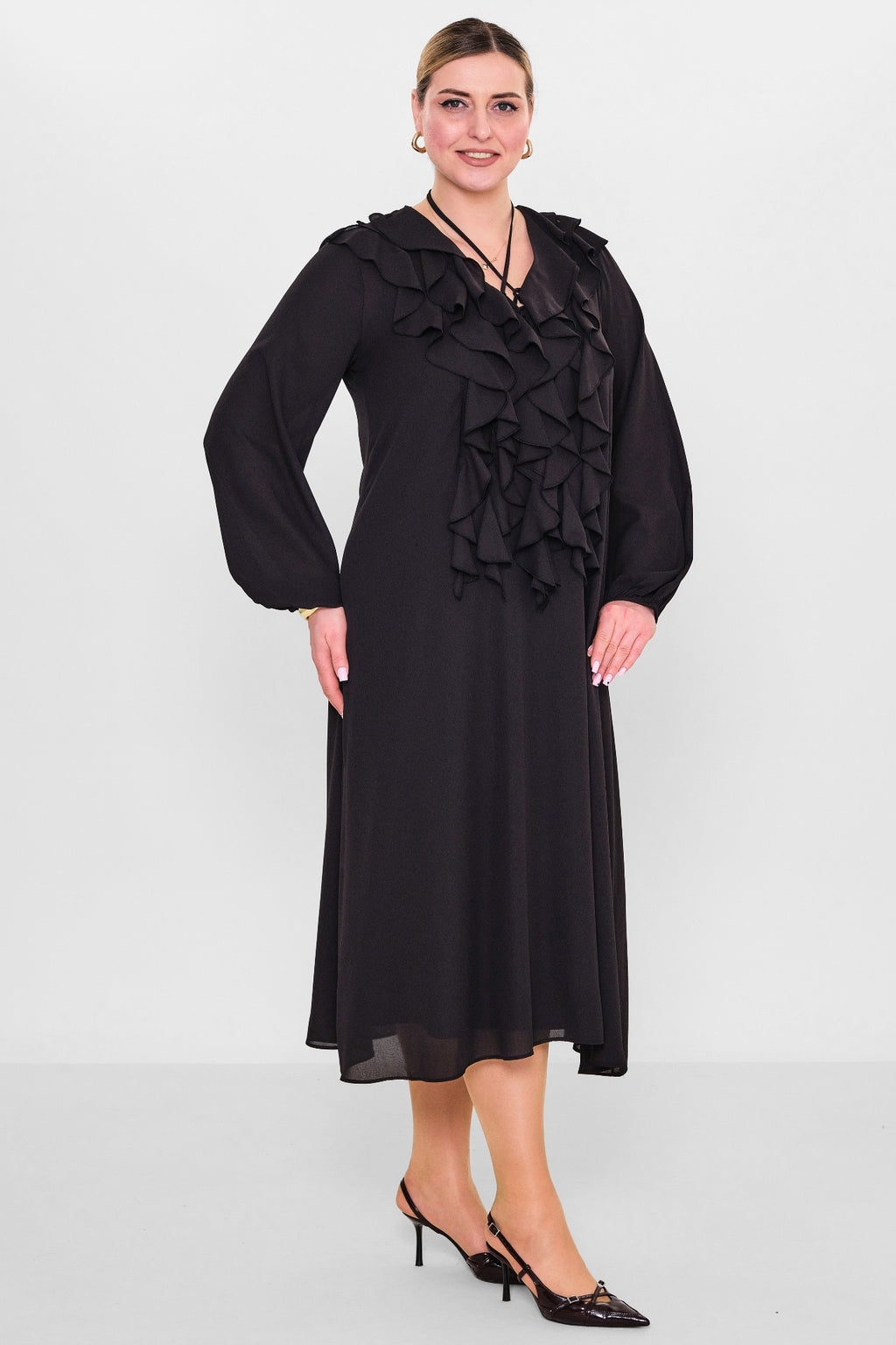 Welike - Plus Size Dress (WLK26Y5851) - 8690200132117