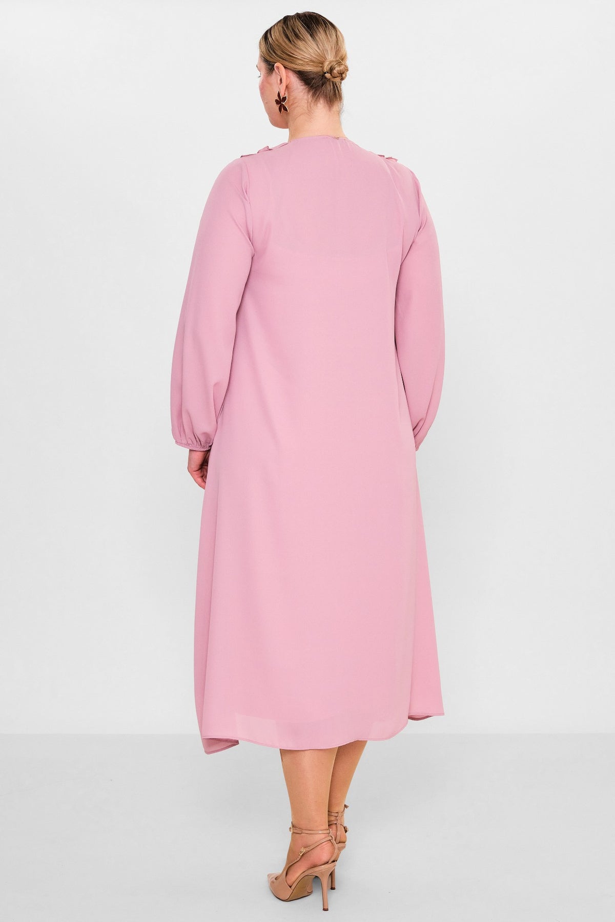Welike - Plus Size Dress (WLK26Y5851) - 8690200132124
