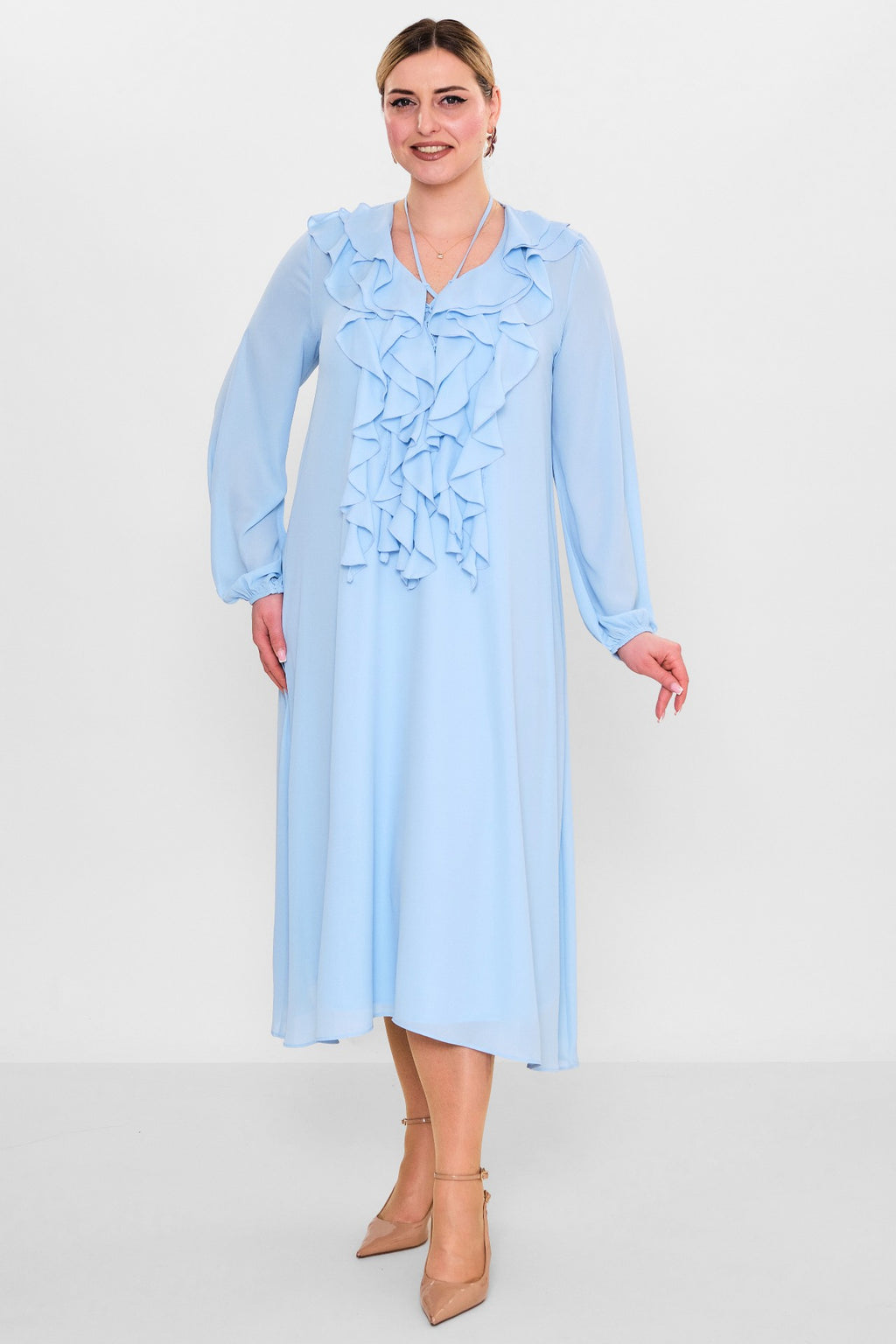 Welike - Plus Size Dress (WLK26Y5851) - 8690200132148