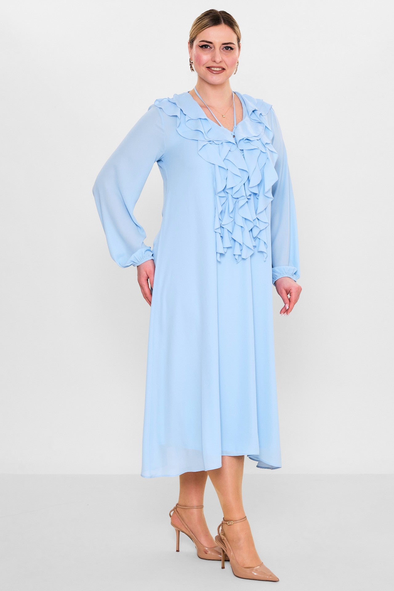 Welike - Plus Size Dress (WLK26Y5851) - 8690200132148