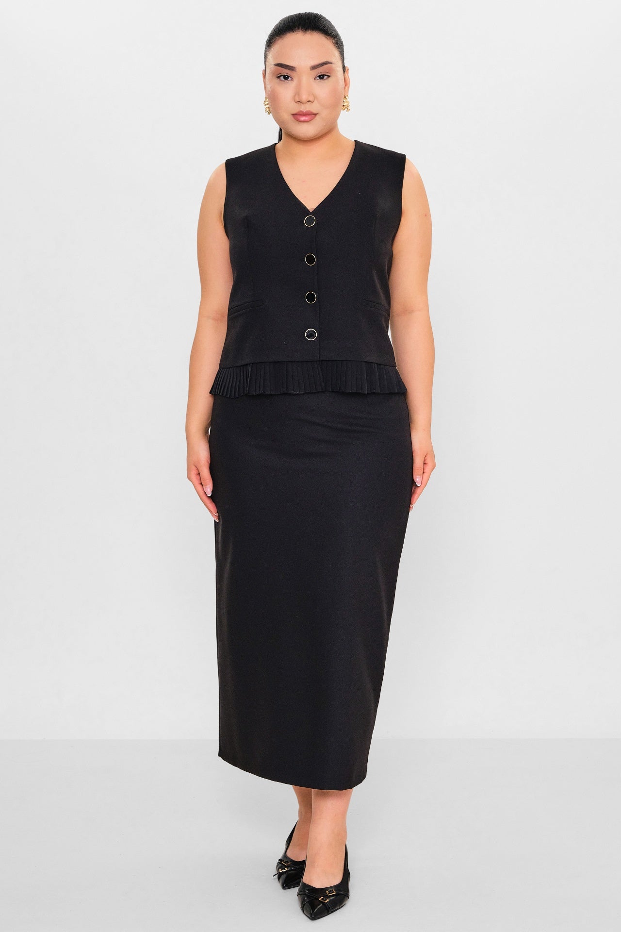 Meira - Plus Size Suit (MEI26Y8415) - 8690200132452