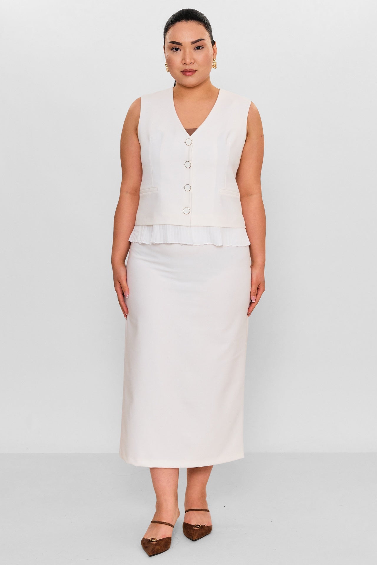 Meira - Plus Size Suit (MEI26Y8415) - 8690200132469