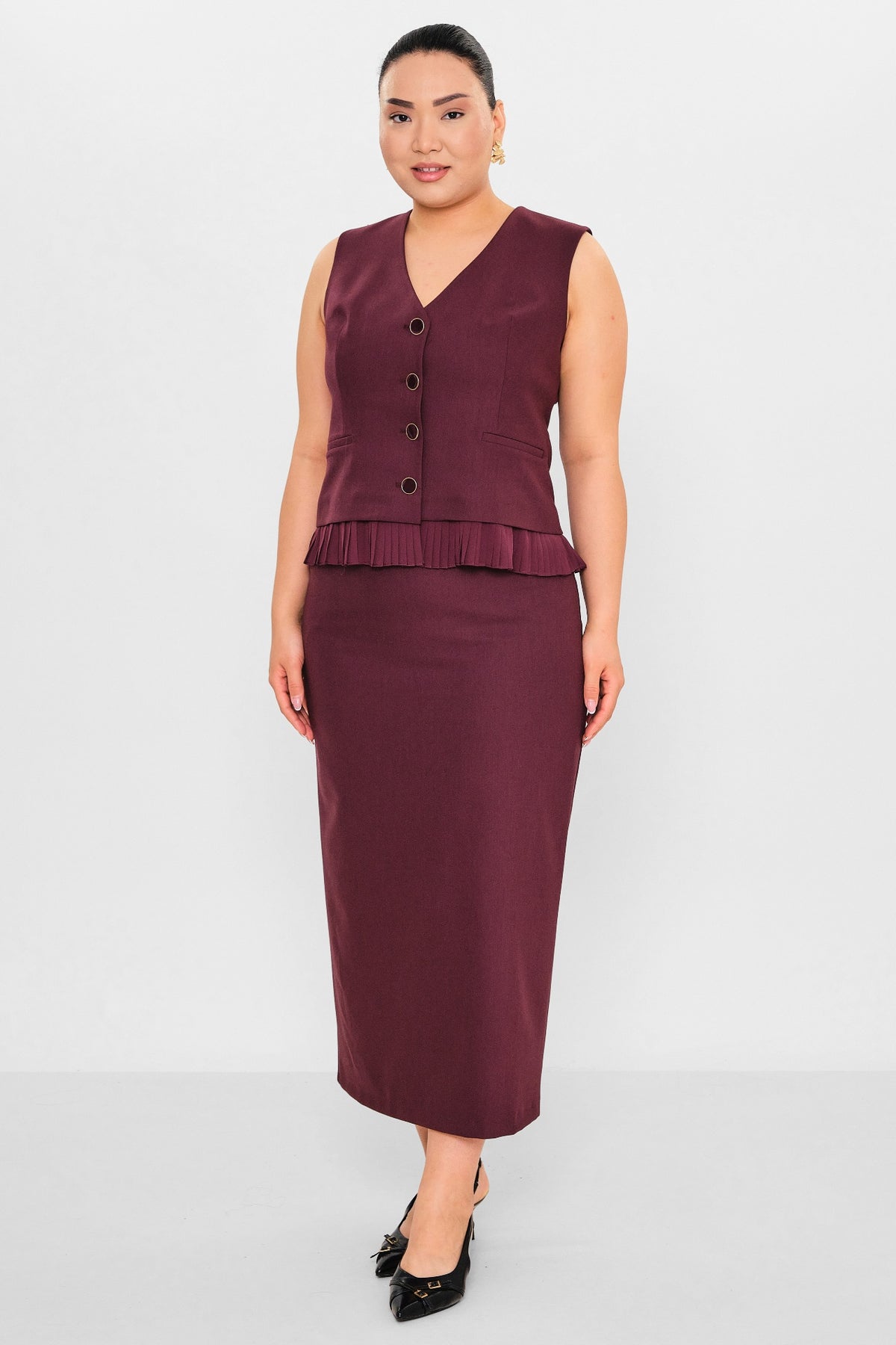 Meira - Plus Size Suit (MEI26Y8415) - 8690200132490