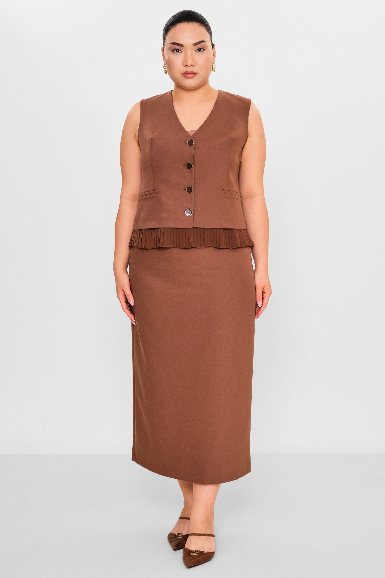 Meira - Plus Size Suit (MEI26Y8415) - 8690200132506