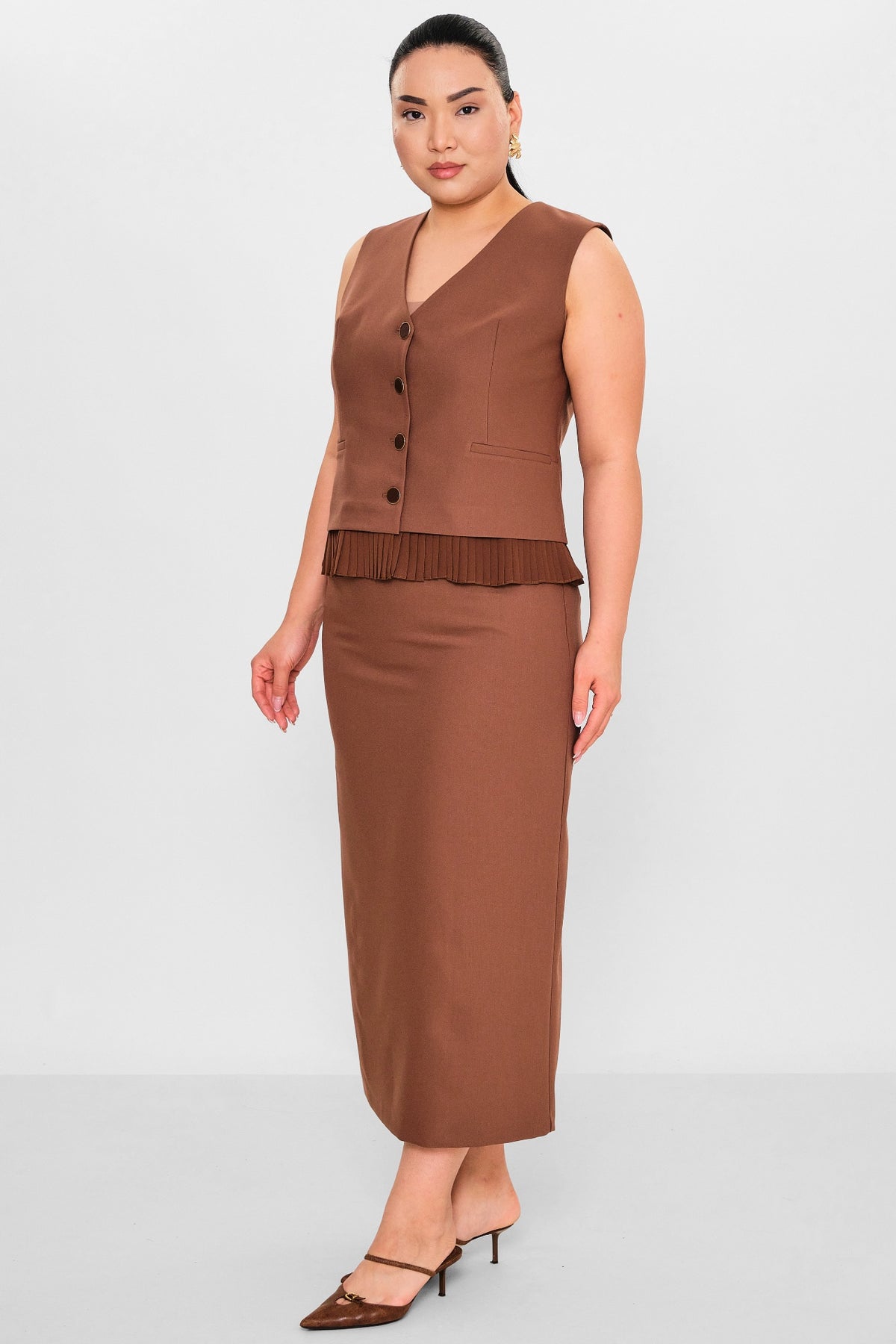 Meira - Plus Size Suit (MEI26Y8415) - 8690200132506