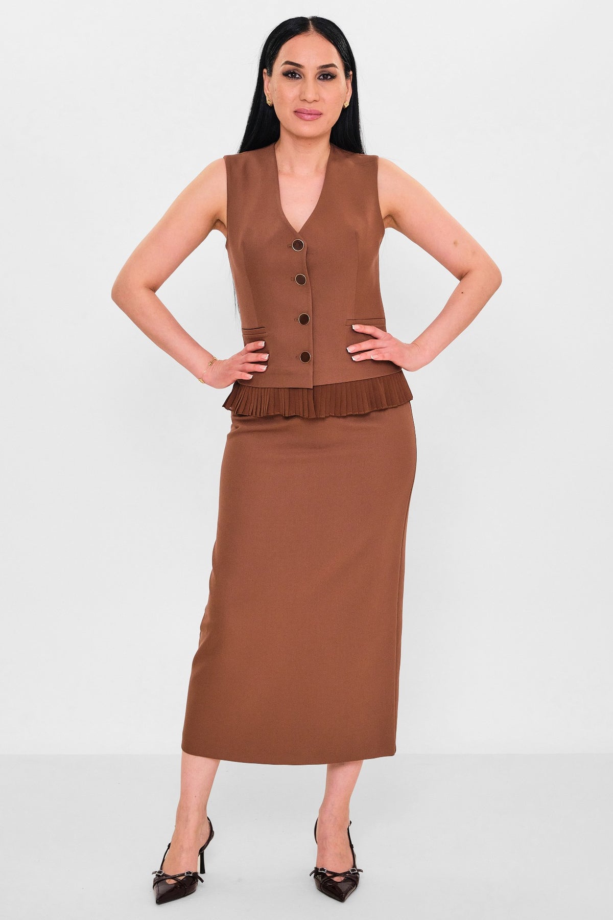 Meira - Plus Size Suit (MEI26Y8410) - 8690200132568