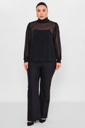 Ksas - Plus Size Blouse (KSAS13690) - 8690200132643
