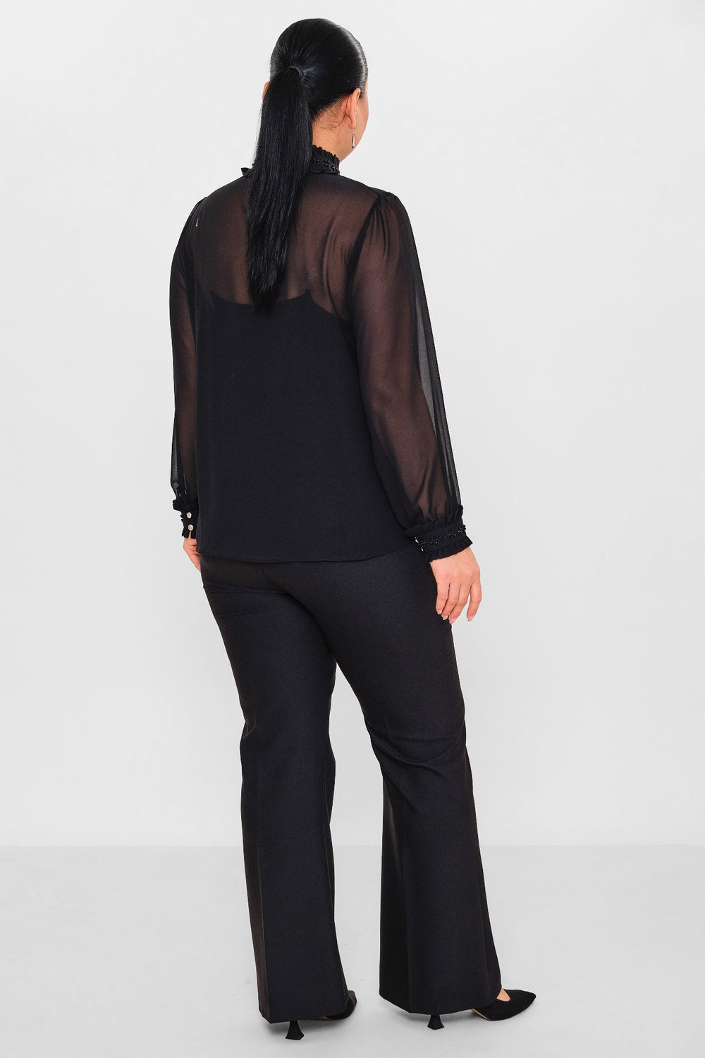 Ksas - Plus Size Blouse (KSAS13690) - 8690200132643