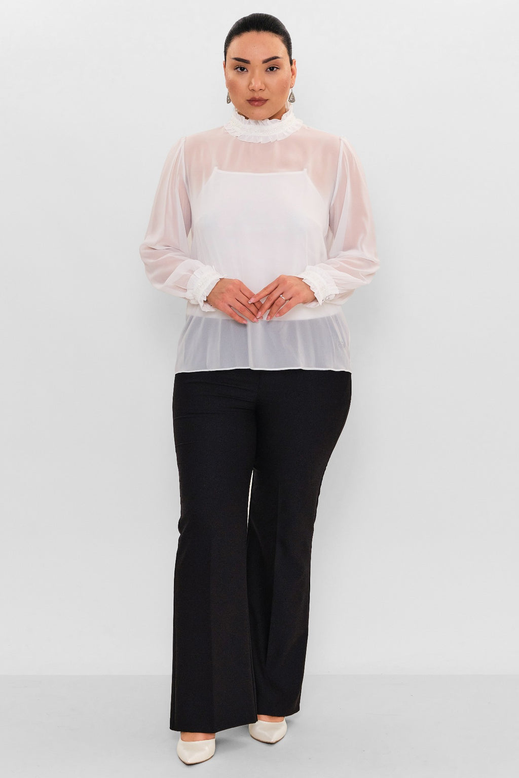 Ksas - Plus Size Blouse (KSAS13690) - 8690200132650