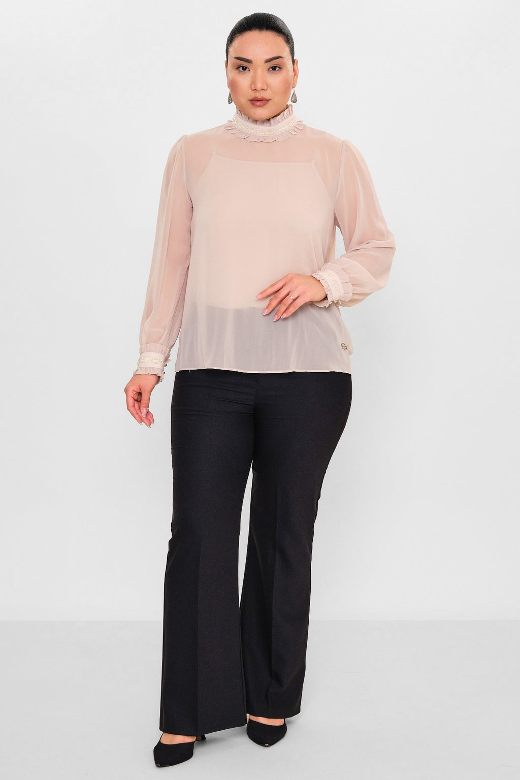 Ksas - Plus Size Blouse (KSAS13690)