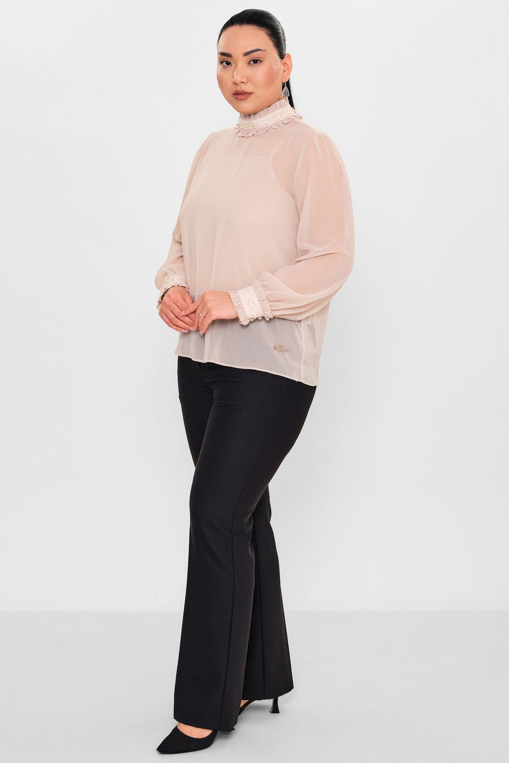 Ksas - Plus Size Blouse (KSAS13690)